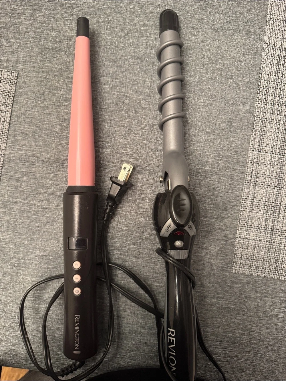 Remington Pink and Black Tapered Curling Wand
